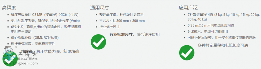 PW6C 單點稱重傳感器: