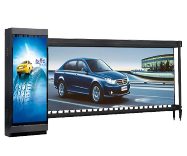 【?？低晱V告道閘】?？低旽IKVISION擋車器廣告道閘NP-TMG4AG-DL(3.5米左向6秒)